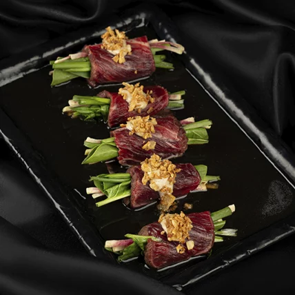 Tataki of veal tenderloin