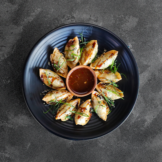 Gyoza Age with veal